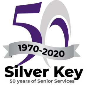 Silver Key 50th Anniv Logo Black Lettering Silver Key 50th Anniv Logo Black Lettering