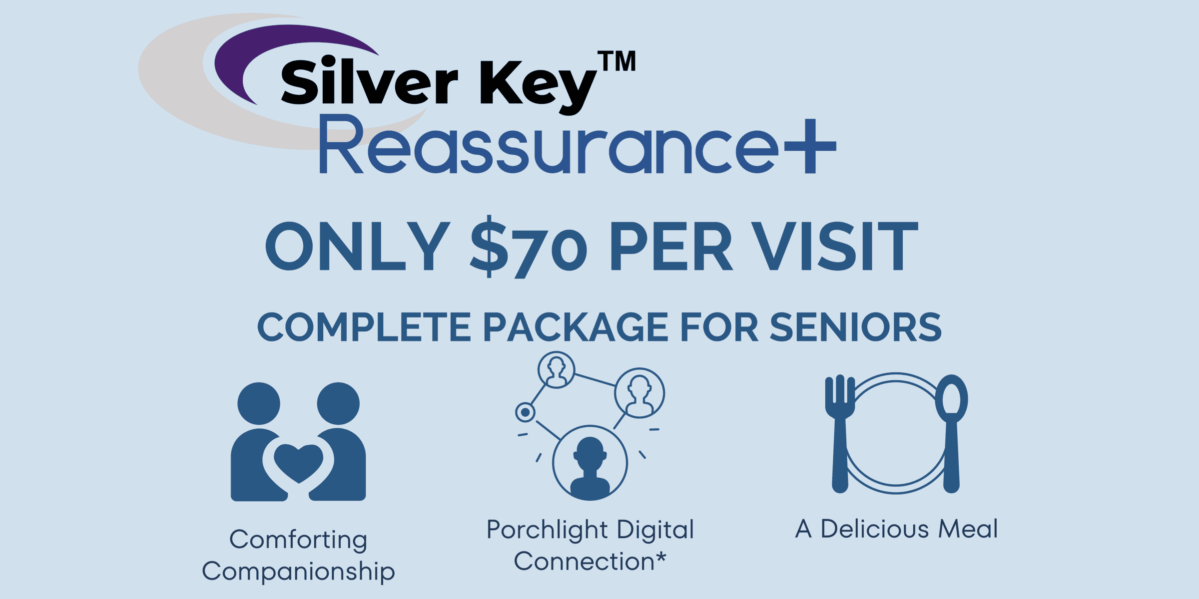 Companionship at Silver Key is Caring for you, like family.