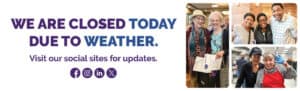weather closure, silver key senior services, colorado springs, colorado, weather alert, closed