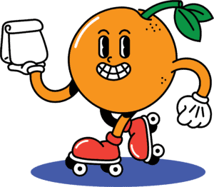 Orange Character no Logo-flip Orange Character no Logo-flip